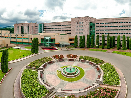 Санаторий «Заря», Кисловодск. Территория